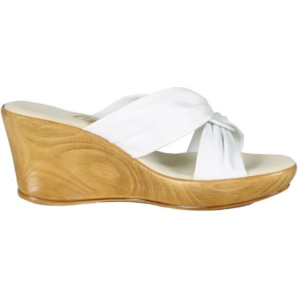 Onex Puffy White Womens sandals 10 NEW - Picture 2 of 4